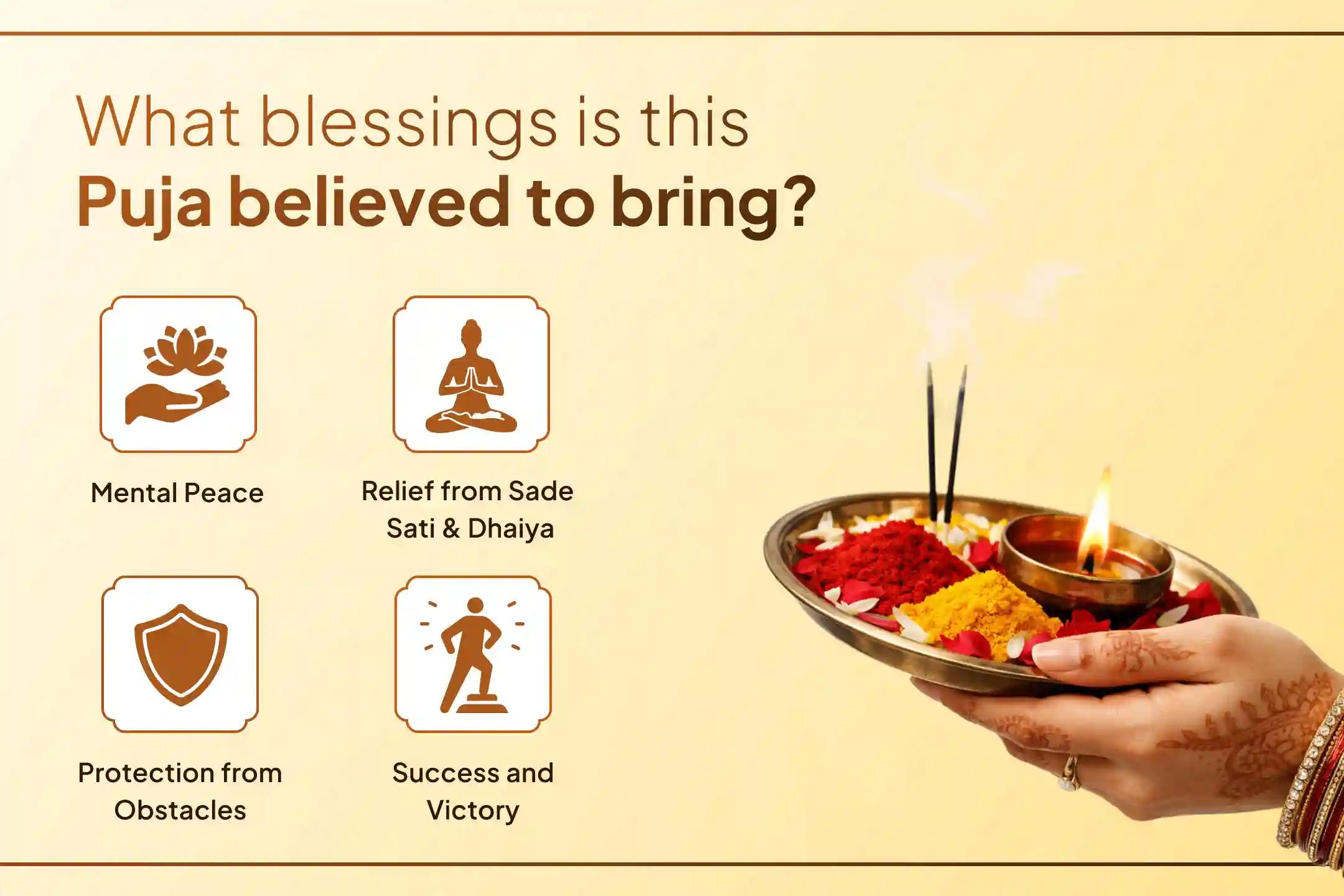 Are you constantly facing problems due to Shani Saade Saati or Mahadasha? Perform Shani Dev puja with the right rituals and receive relief through His blessings.