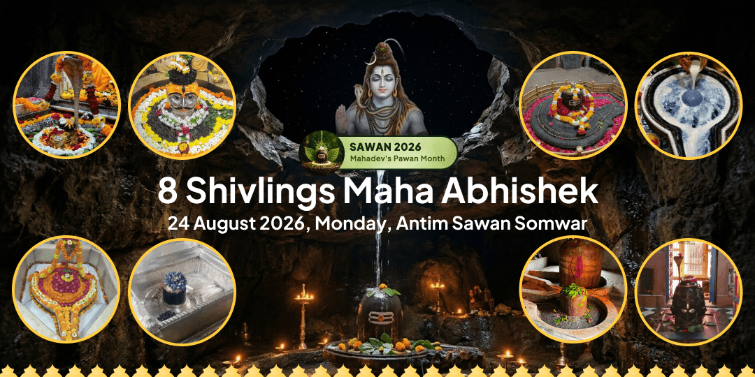 Antim Sawan Somwar 8 Shivlings Maha Abhishek 