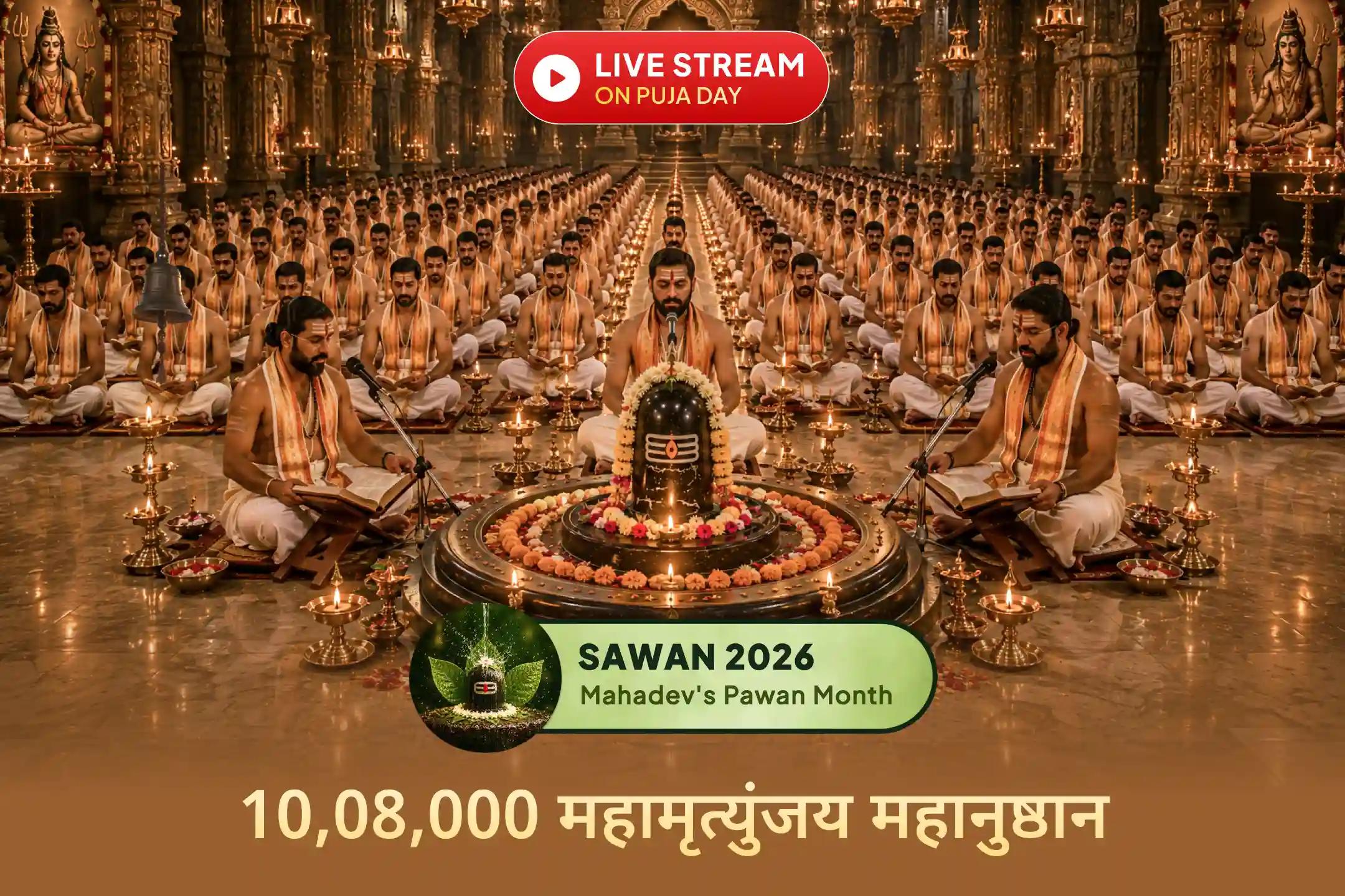 क्या स्वास्थ्य, आर्थिक या राहु से जुड़ी बाधाओं का सामना कर रहे हैं? सावन सोमवार और राहु नक्षत्र के इस दुर्लभ महापूजा में सहभागी बनें और महादेव का आशीर्वाद प्राप्त करें।