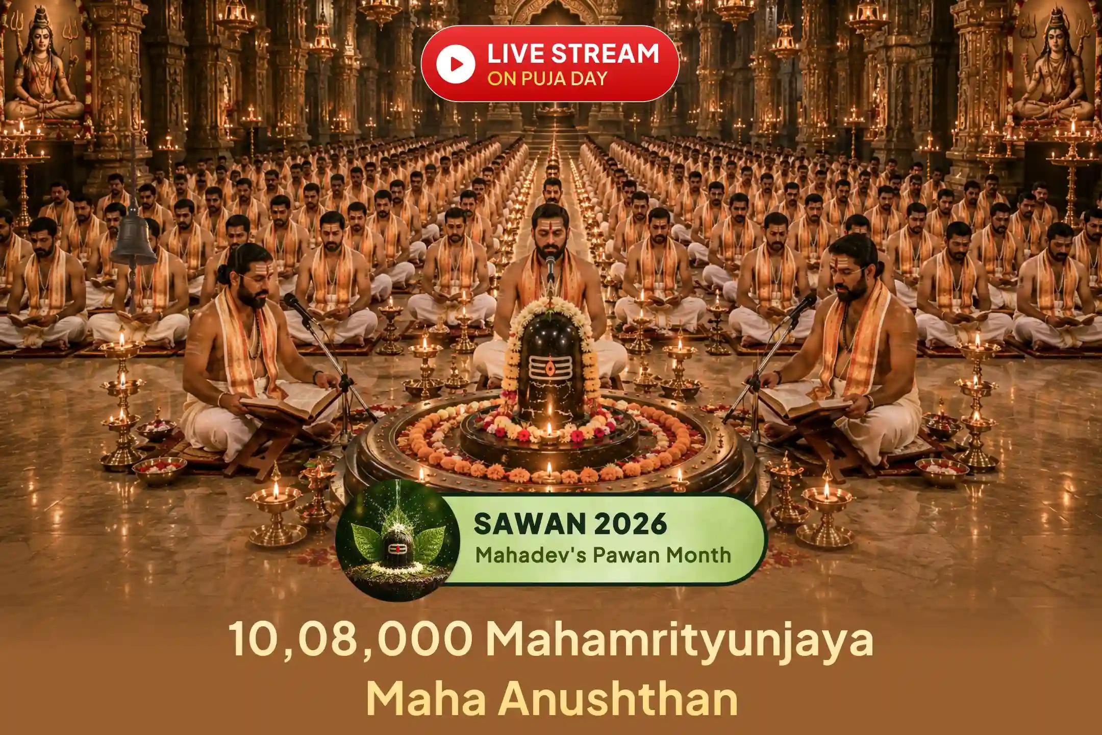 Facing health, financial, or Rahu-related obstacles? Seek Mahadev's blessings through this rare Sawan Somvar and Rahu Nakshatra Mahapuja.
