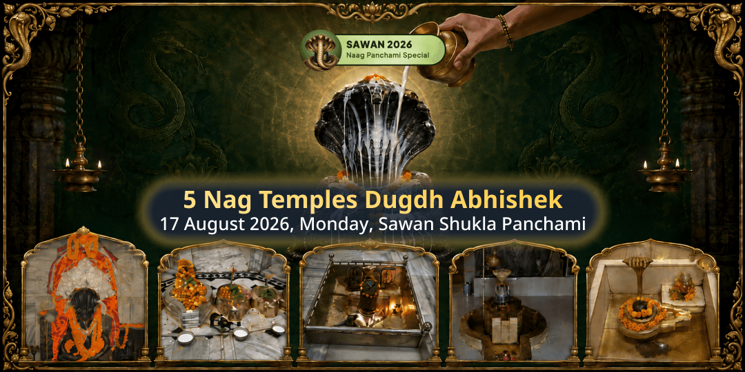 Nag Panchami 5 Nag Temples Dugdh Abhishek 