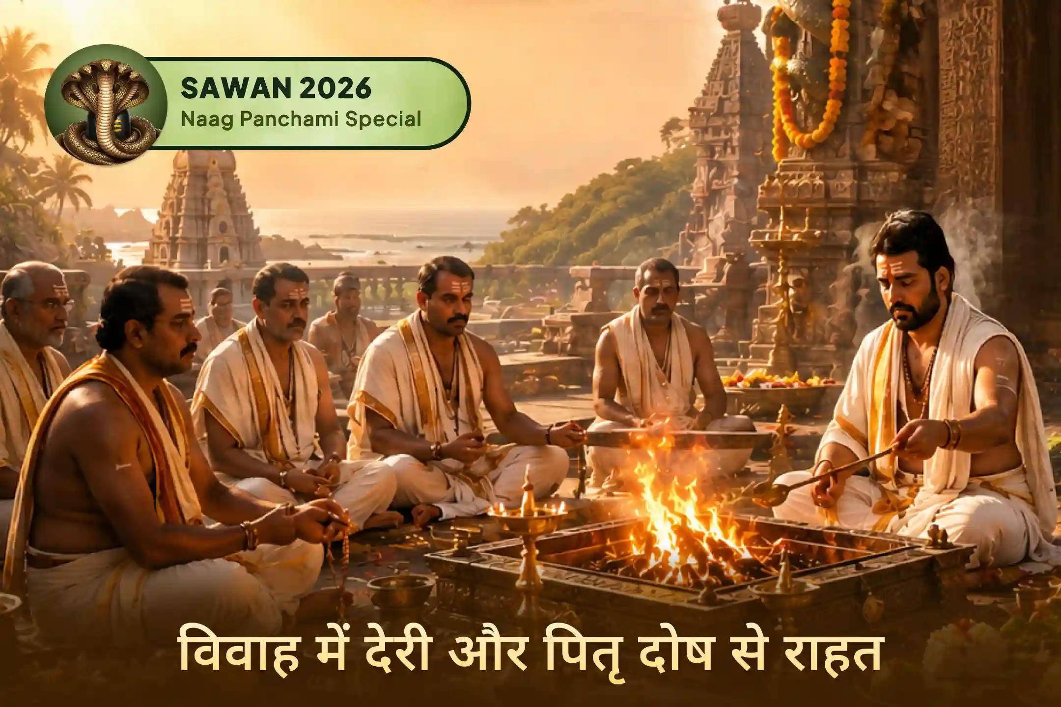 पितृ नाग दोष परिवार की खुशियों में बाधा बन सकता है।