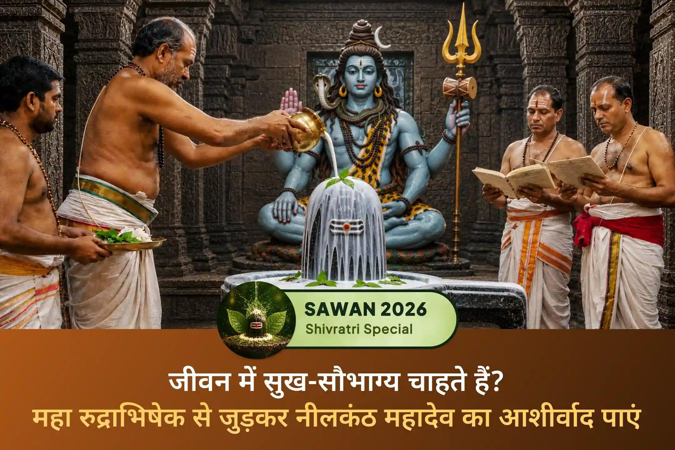 भगवान शिव को प्रिय सावन माह की शिवरात्रि पर नीलकंठ महादेव की आराधना से जुड़कर पाएं सुख-सौभाग्य, उत्तम स्वास्थ्य और मजबूत रिश्तों का आशीर्वाद।