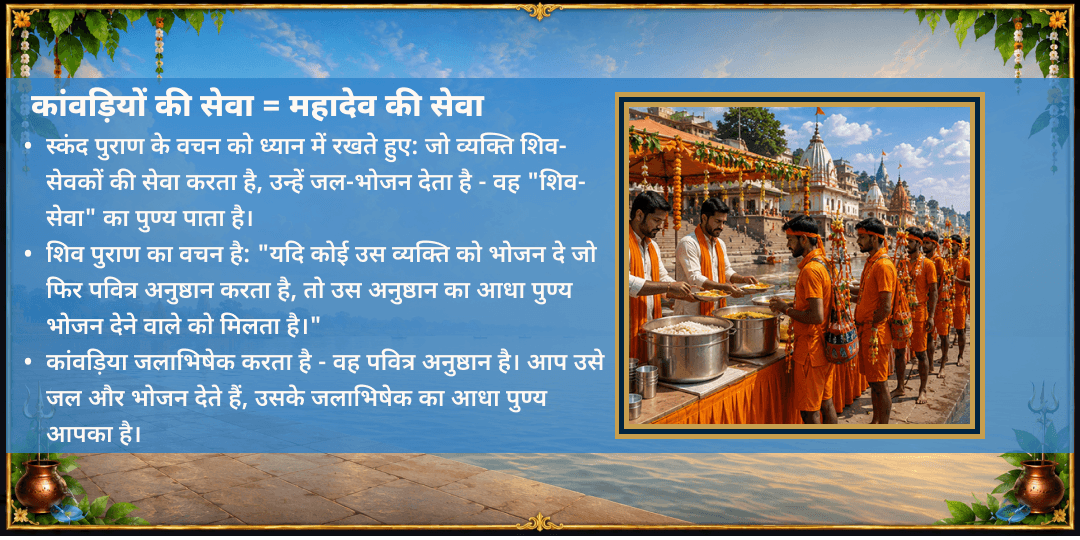 अंतिम सावन सोमवार हरिद्वार-काशी कांवड़ यात्रा सेवा
