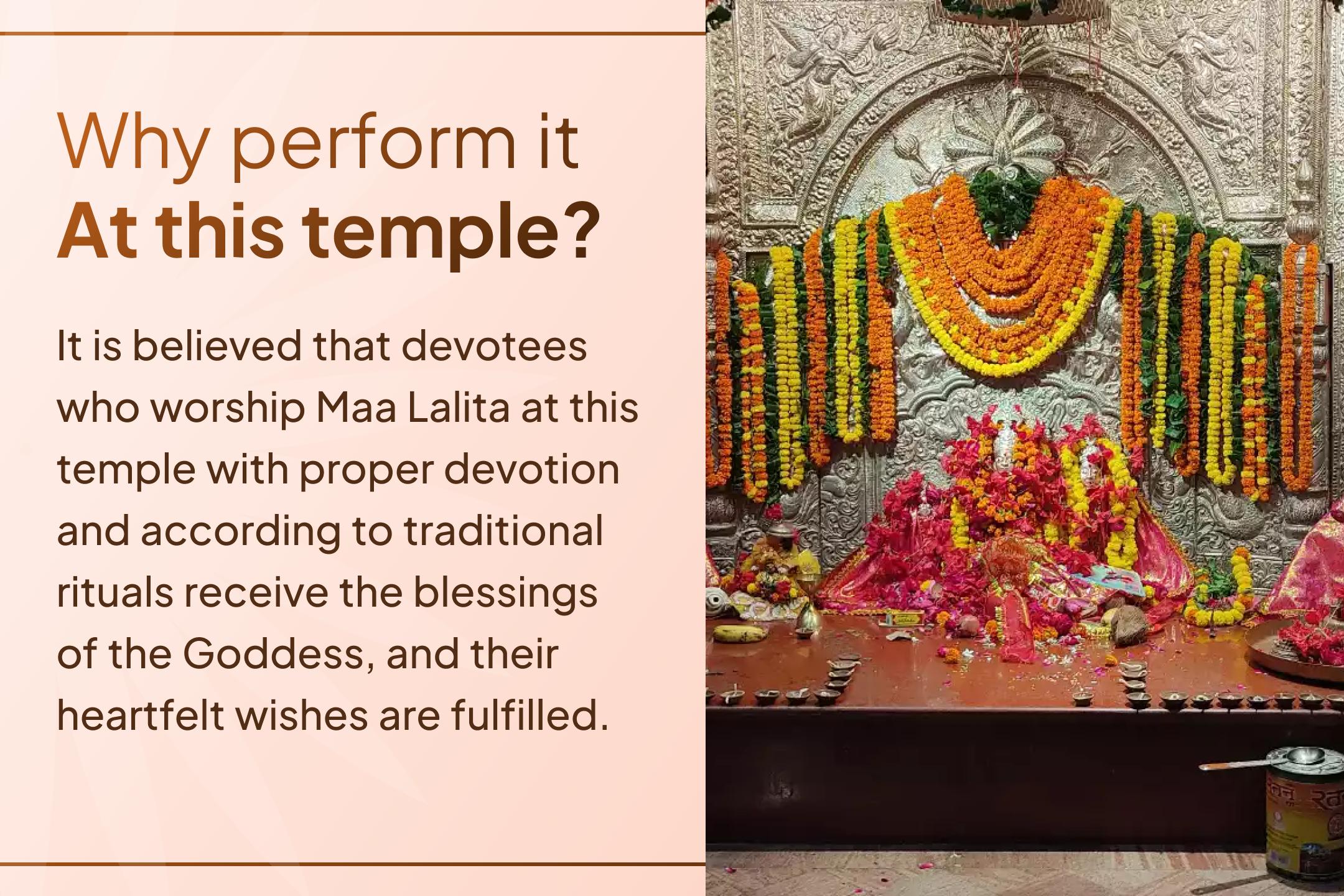 🌺 On Durga Ashtami, seek Maa Lalita’s blessings at one of Prayagraj’s sacred Shaktipeeths for a powerful new beginning