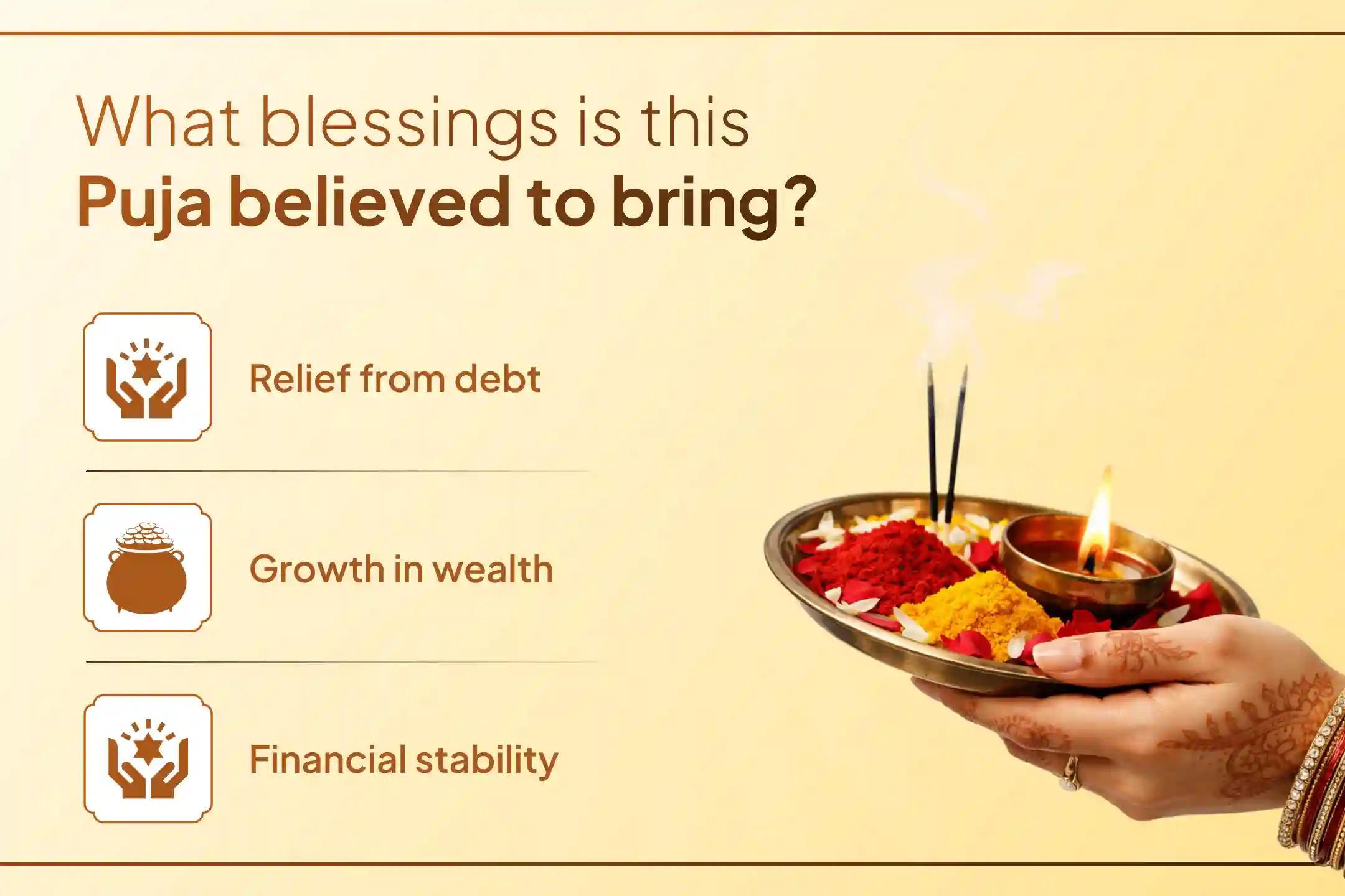 🌸 Receive the divine blessings of Goddess Lakshmi for wealth and prosperity through this sacred puja!