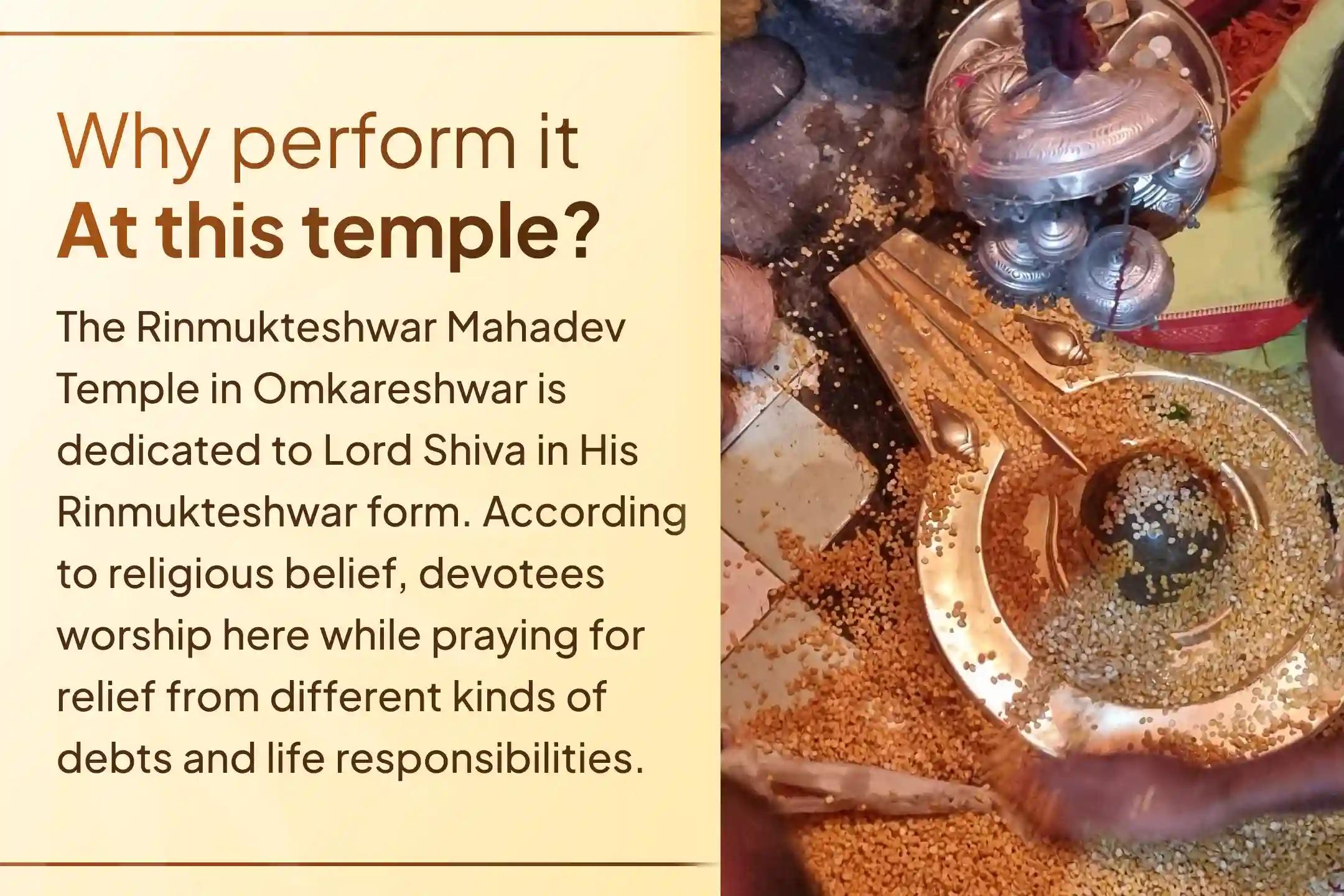 On the last Monday of Sawan, pray at the feet of Lord Rinmukteshwar Mahadev for relief from the five Vedic debts and the burdens of life.