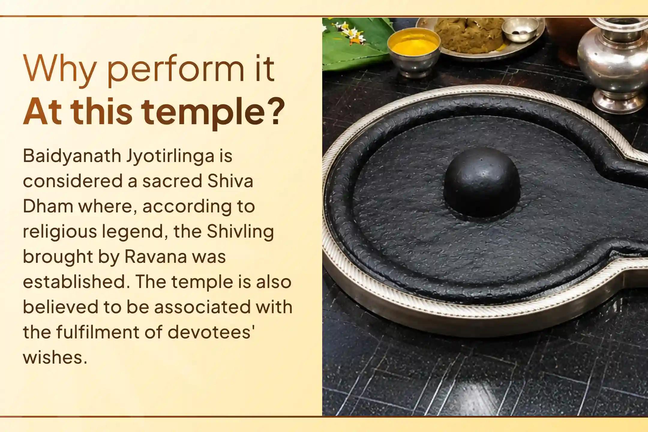 A rare opportunity to offer your prayers at the feet of Baba Baidyanath on the last Monday of Sawan.