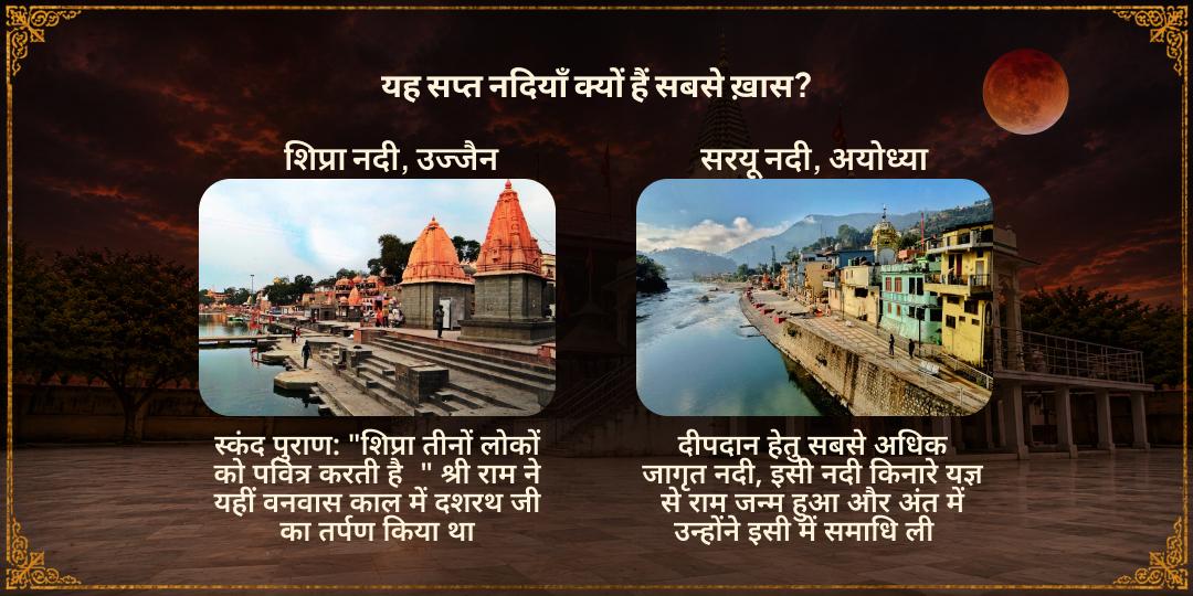 सावन ग्रहण पूर्णिमा सप्त नदी 108 दीपदान एवं ग्रहण काल महा आरती 