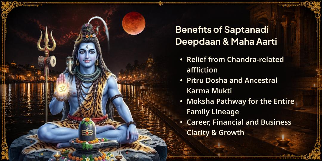 Sawan Grahan Purnima Ratri Sapt Nadi 108 Deepdaan & Grahan Kaal Maha Aarti