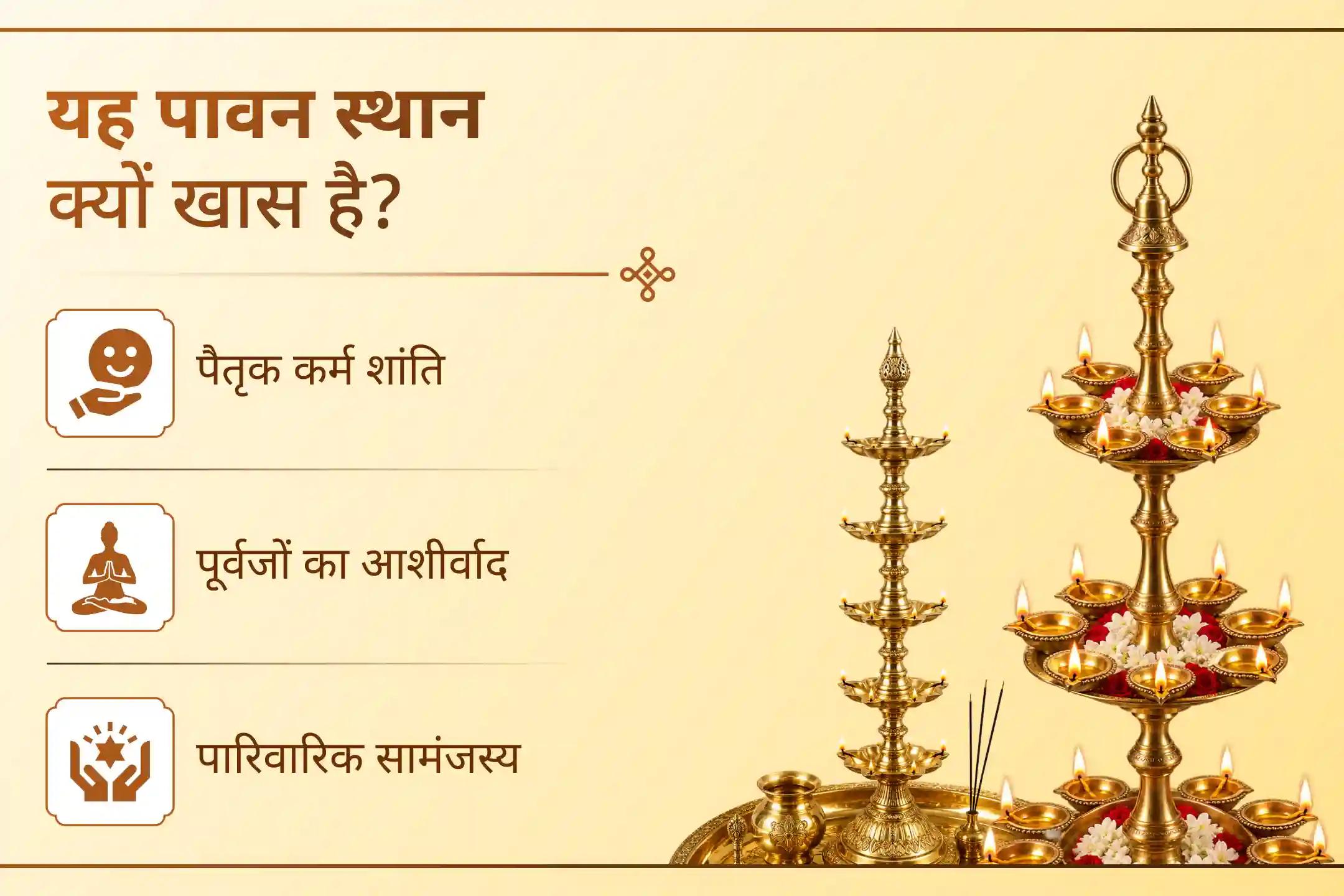  जब तीन पवित्र तीर्थ एक साथ जुड़ें, तो उसका महत्व और बढ़ जाता है। 