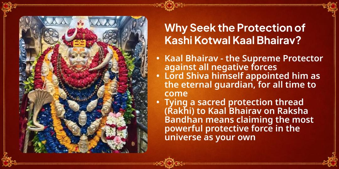 Rakhi Special Protection from Negative Energies Kaal Bhairav Kashi Chadhava