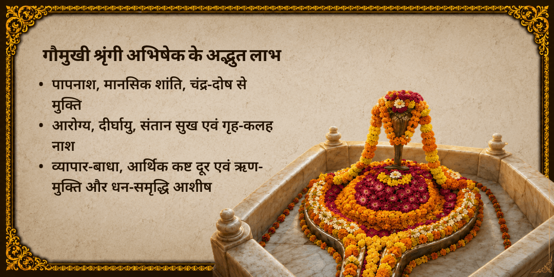 सावन ग्रहण पूर्णिमा सोमेश्वर महादेव गौमुखी श्रृंगी महा अभिषेक