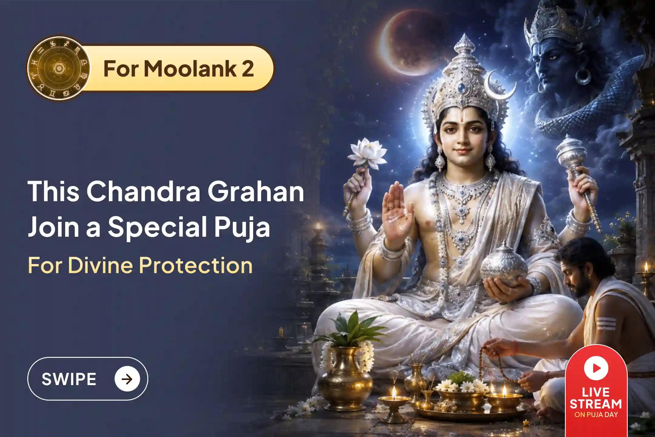 🌕 Born on 2, 11, 20, or 29? Seek healing blessings this Chandra Grahan. 
