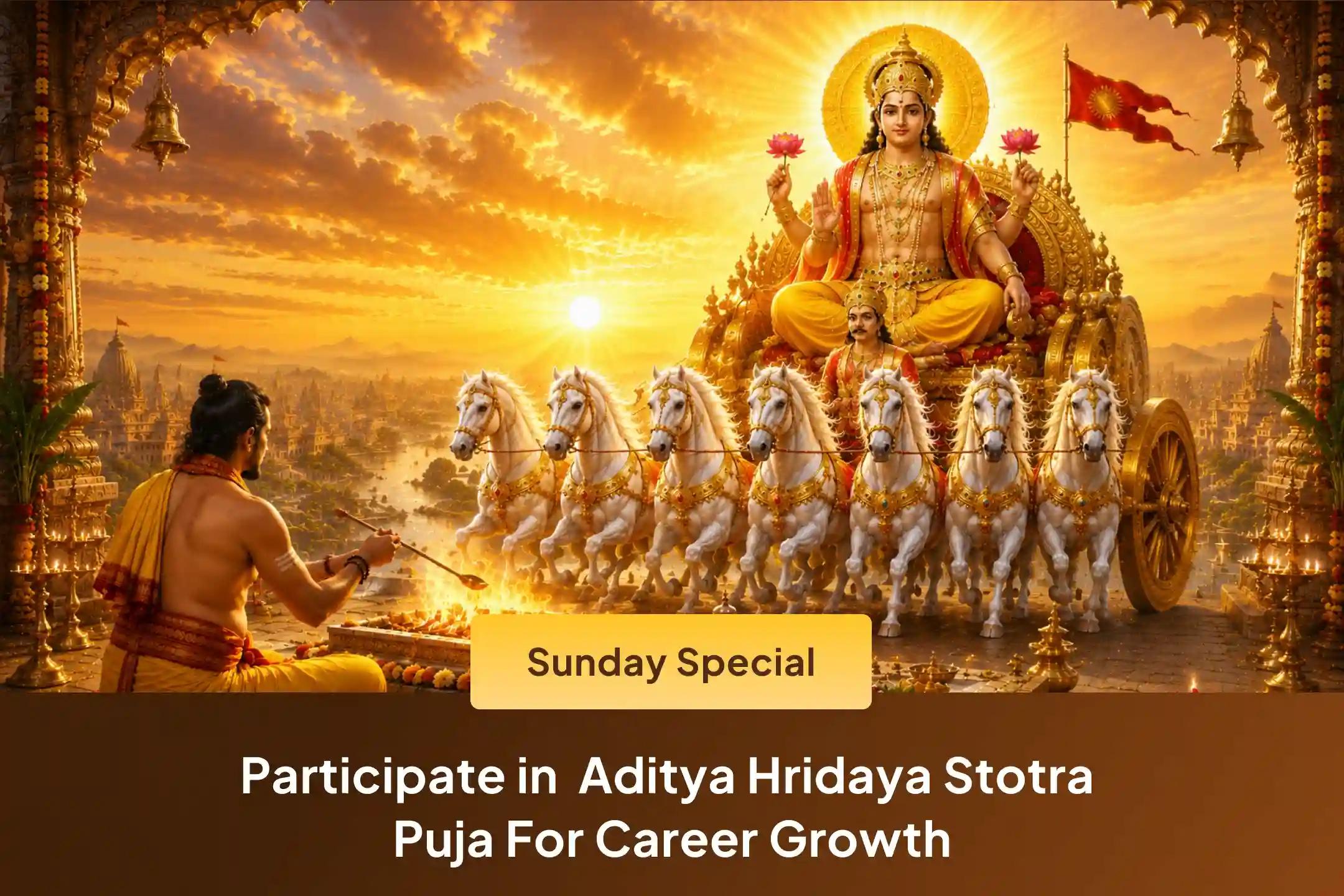 🌞 Worship Bhagwan Surya Dev on Sunday to invite success, confidence, and divine radiance into your life.