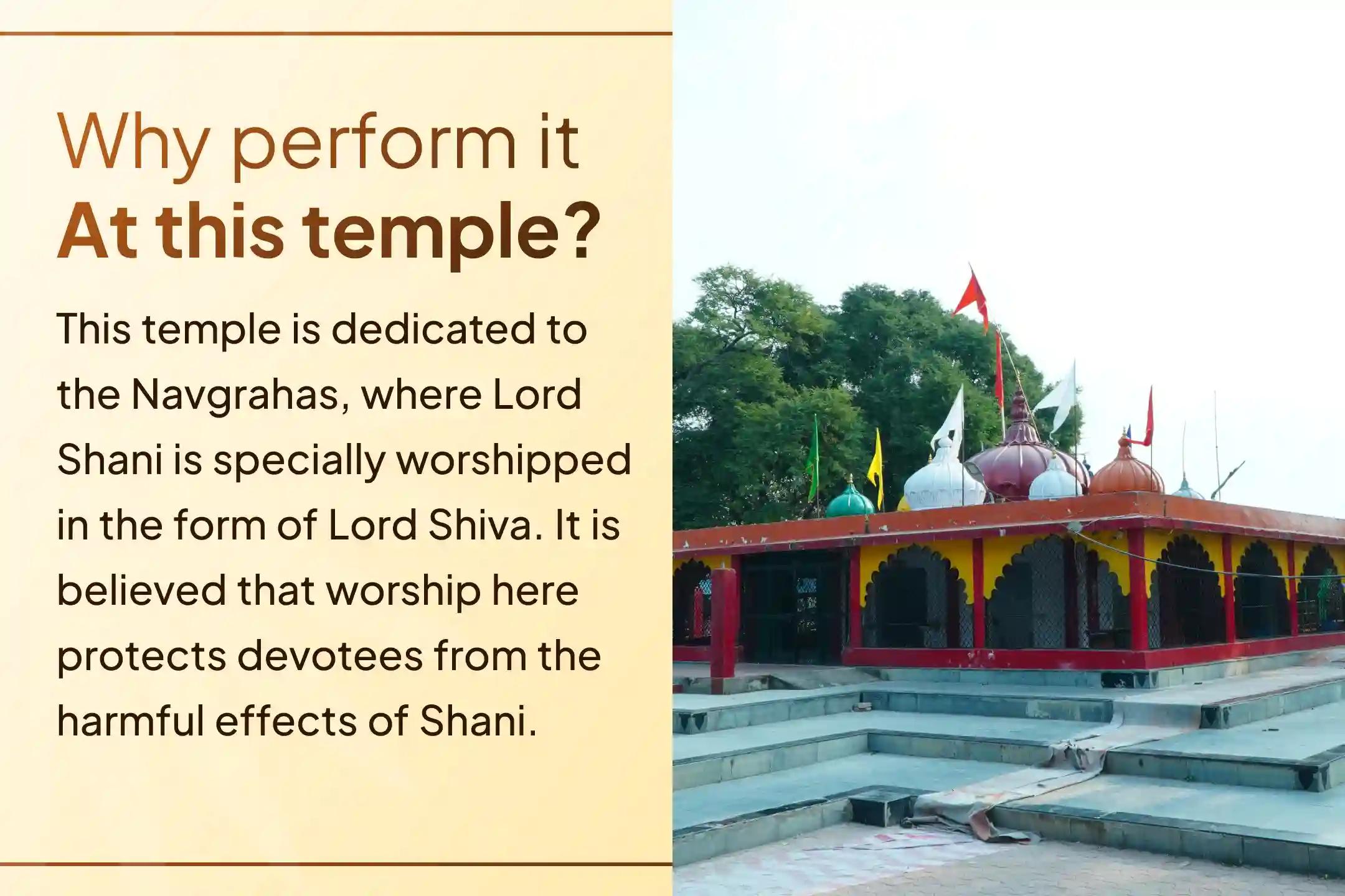 🌑 On the last Shani Amavasya of 2026, seek Lord Shani's blessings through the Shani Saade Saati Shanti Mahapuja.