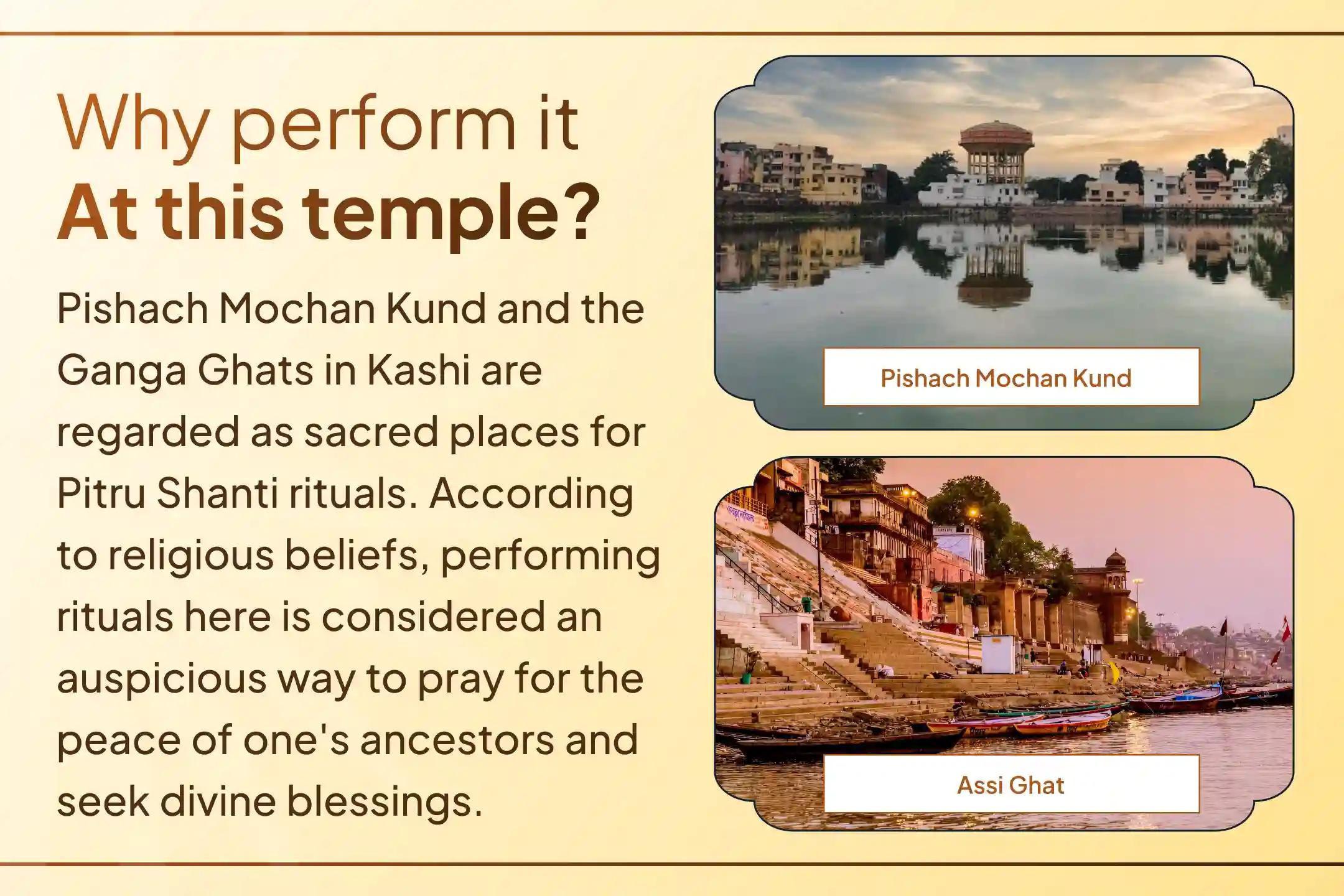 Pray for the peace of your ancestors' souls through Shraadh Pujan and Ganga Ghat Maha Aarti on Mahalaya Amavasya.