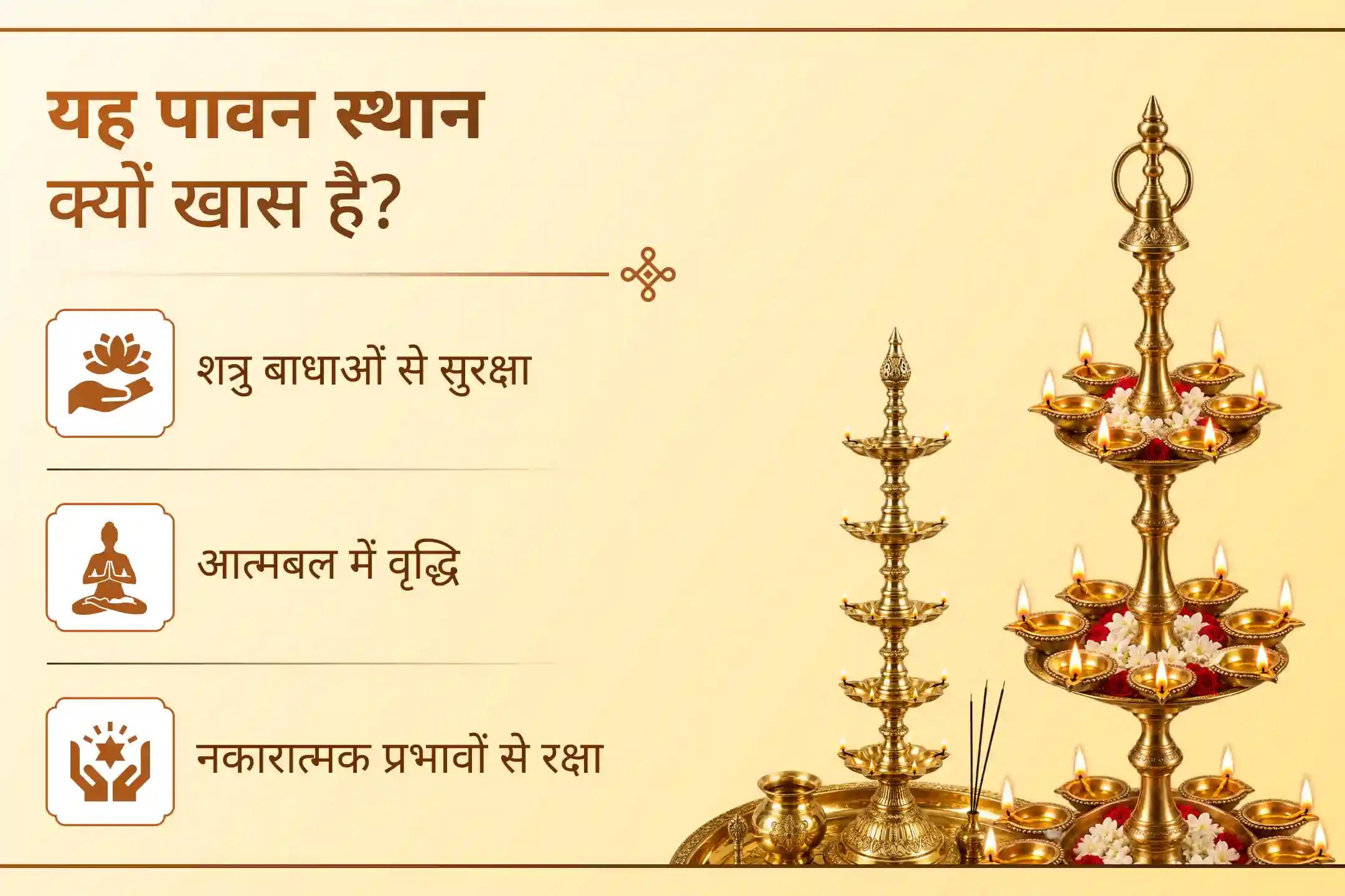 जीवन की बाधाओं के बीच पाएं दो दिव्य शक्तियों का आशीर्वाद।