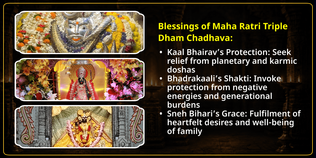 Ashtami Maha Ratri Nishit Kaal Special Shri Krishna-Kaali-Kaal Bhairav Chadhava
