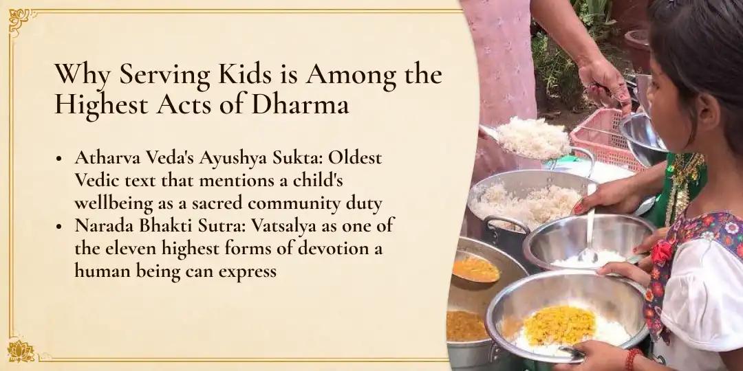 Contribute to 21 Kids Bhojan & Vastra Seva