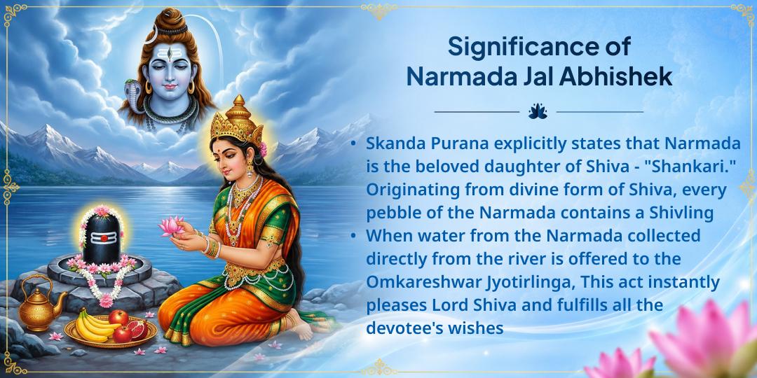 Mahadev’s Monday Shri Omkareshwar Jyotirlinga Narmada Jalabhishek