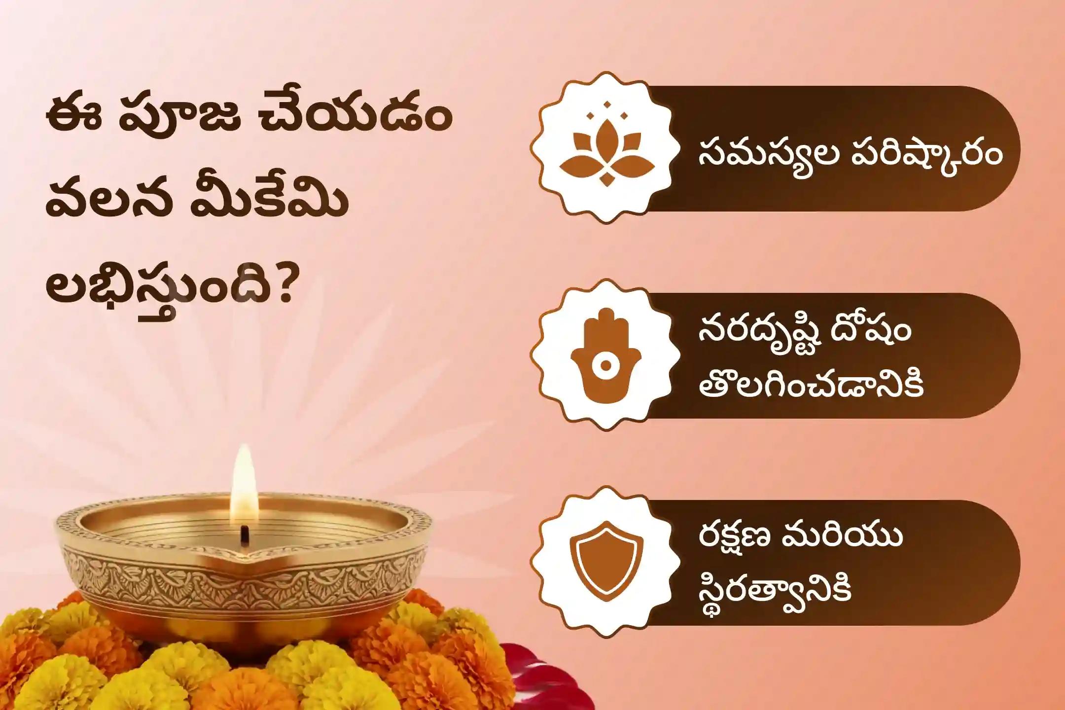 నరదిష్టి దోషాన్ని మరియు ప్రతికూల శక్తిని తిప్పికొట్టడానికి నరదృష్టి నివారణ భైరవ ప్రత్యేక నరదృష్టి శాంతి పూజ మరియు హోమంలో పాల్గొనండి