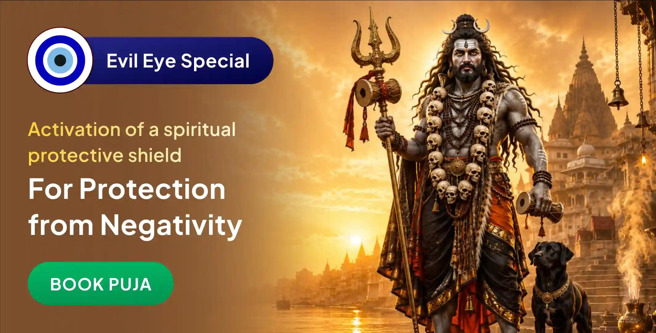 Evil Energy & Aura Cleansing Puja & Spiritual Shield Activation