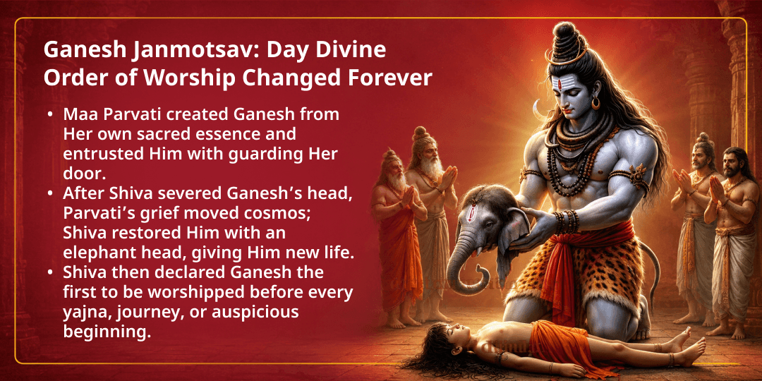 Ganesh Janmotsav 11 Days Vighnaharta Ganapati Chadhava Sankalp 