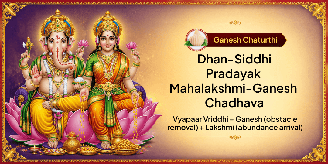 Attain Dhan-Siddhi with Maa Lakshmi & Ganesha - Offer at 4 Revered Temples this Ganesh Chaturthi!