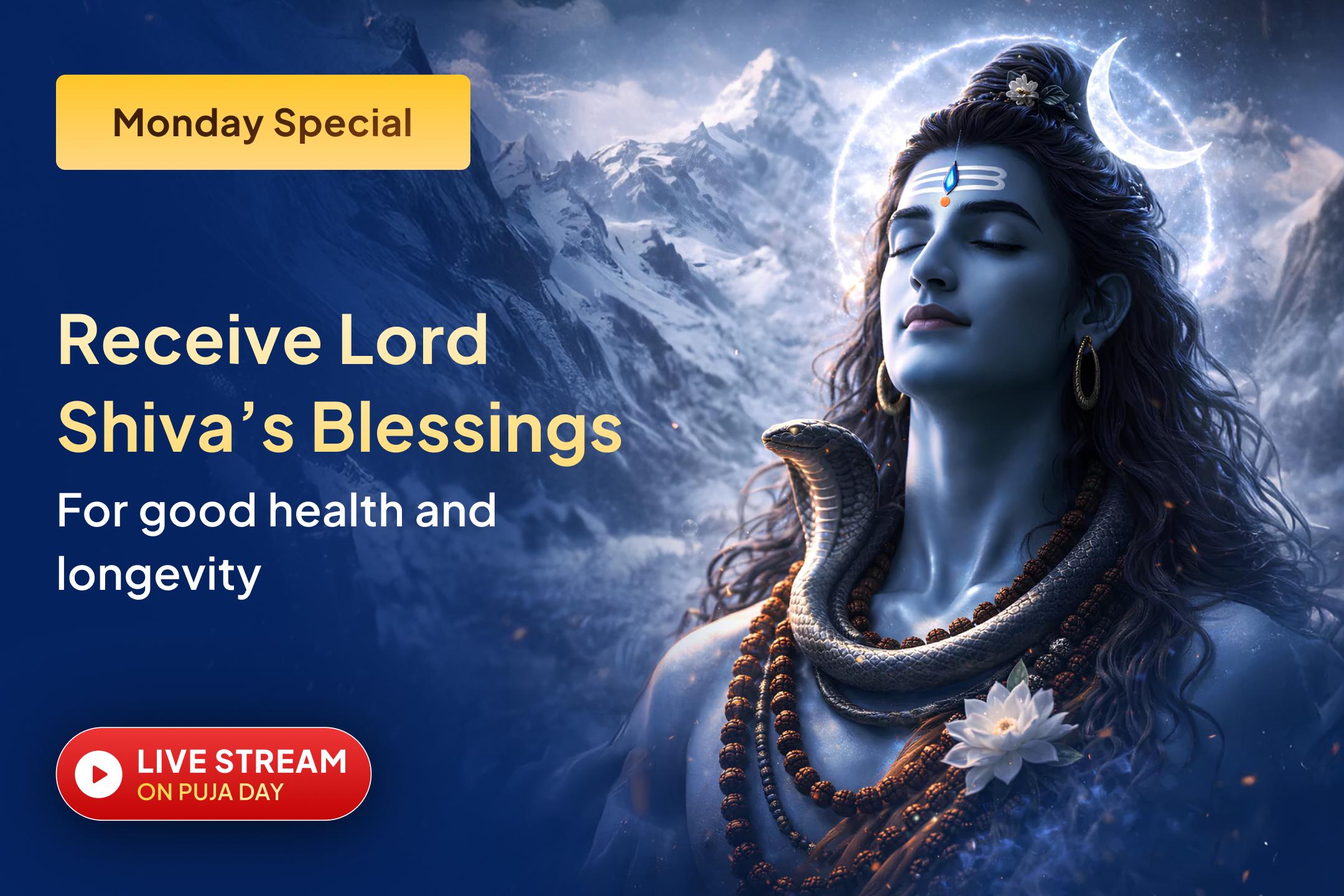 Take a step towards a healthier, calmer, and more positive life through this Puja