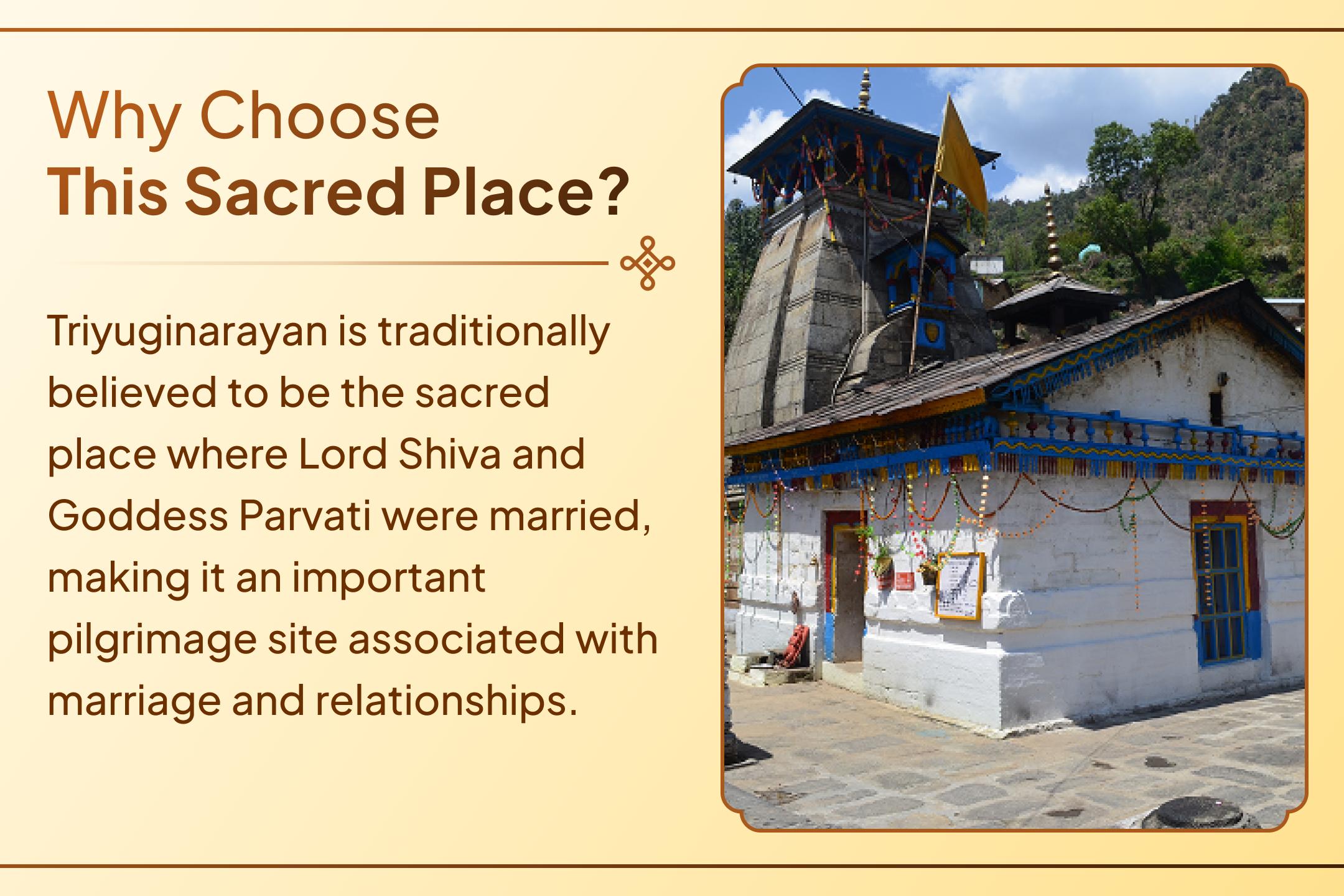 Did you know, a divine wedding fire is believed to still burn today?