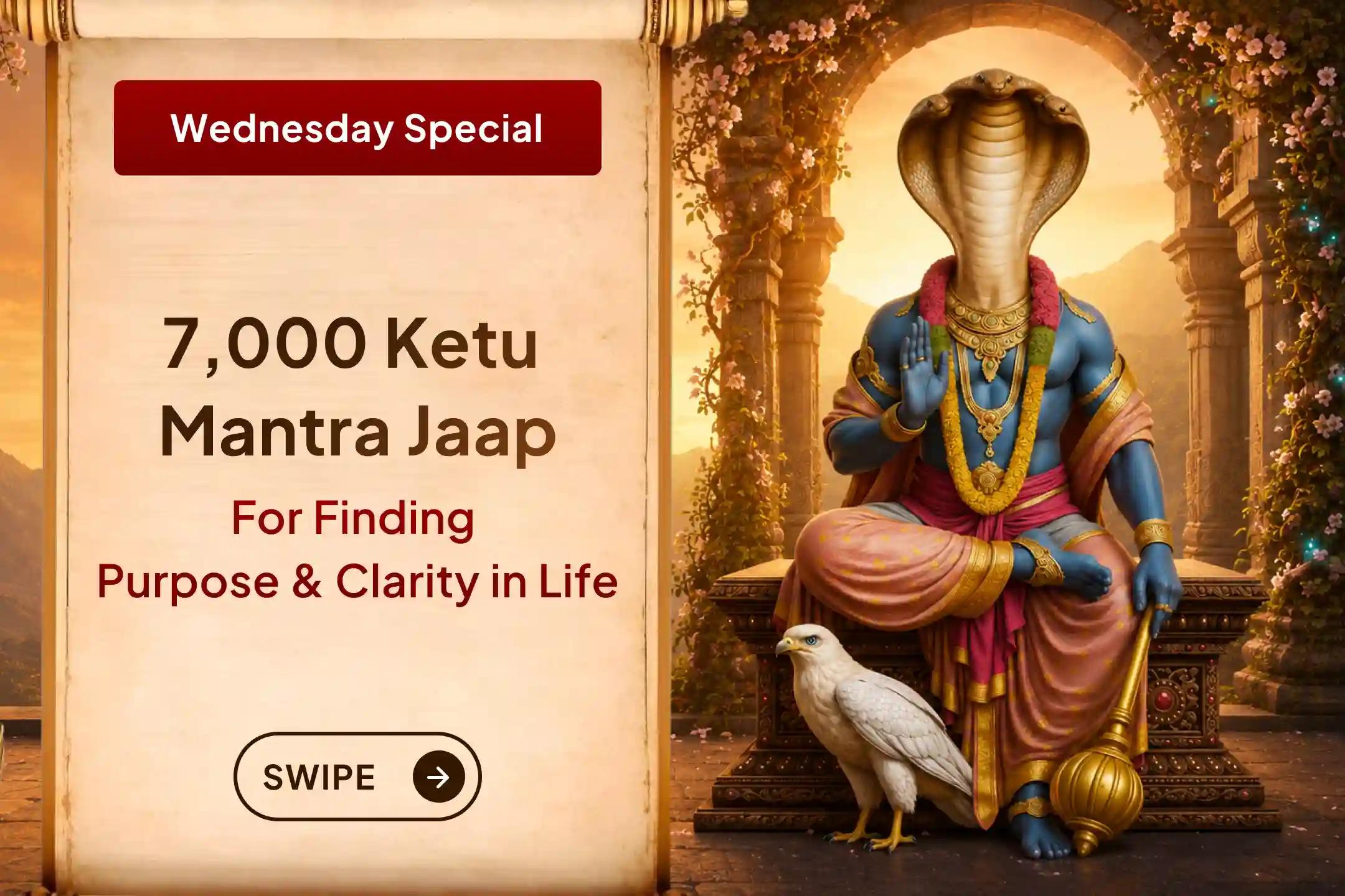 🔱 Do you know Ketu is traditionally associated with detachment?