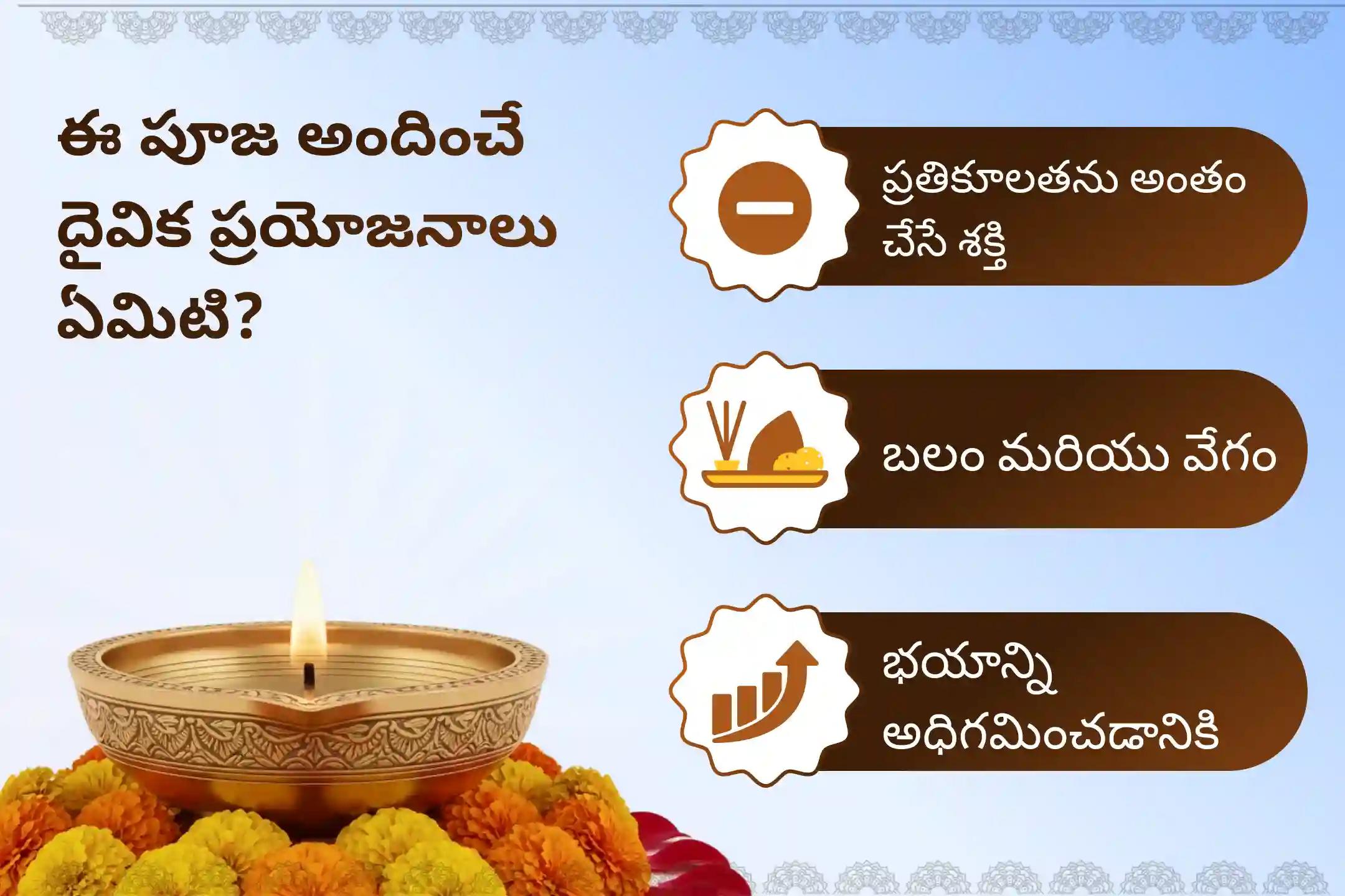ప్రతికూలతను తొలగించడానికి,భయం, ఆందోళన మరియు మానసిక అయోమయాన్ని దూరం చేయడానికి ఏకాదశి శ్రీ మహావిష్ణు ప్రత్యేక సుదర్శన హోమంలో పాల్గొనండి.