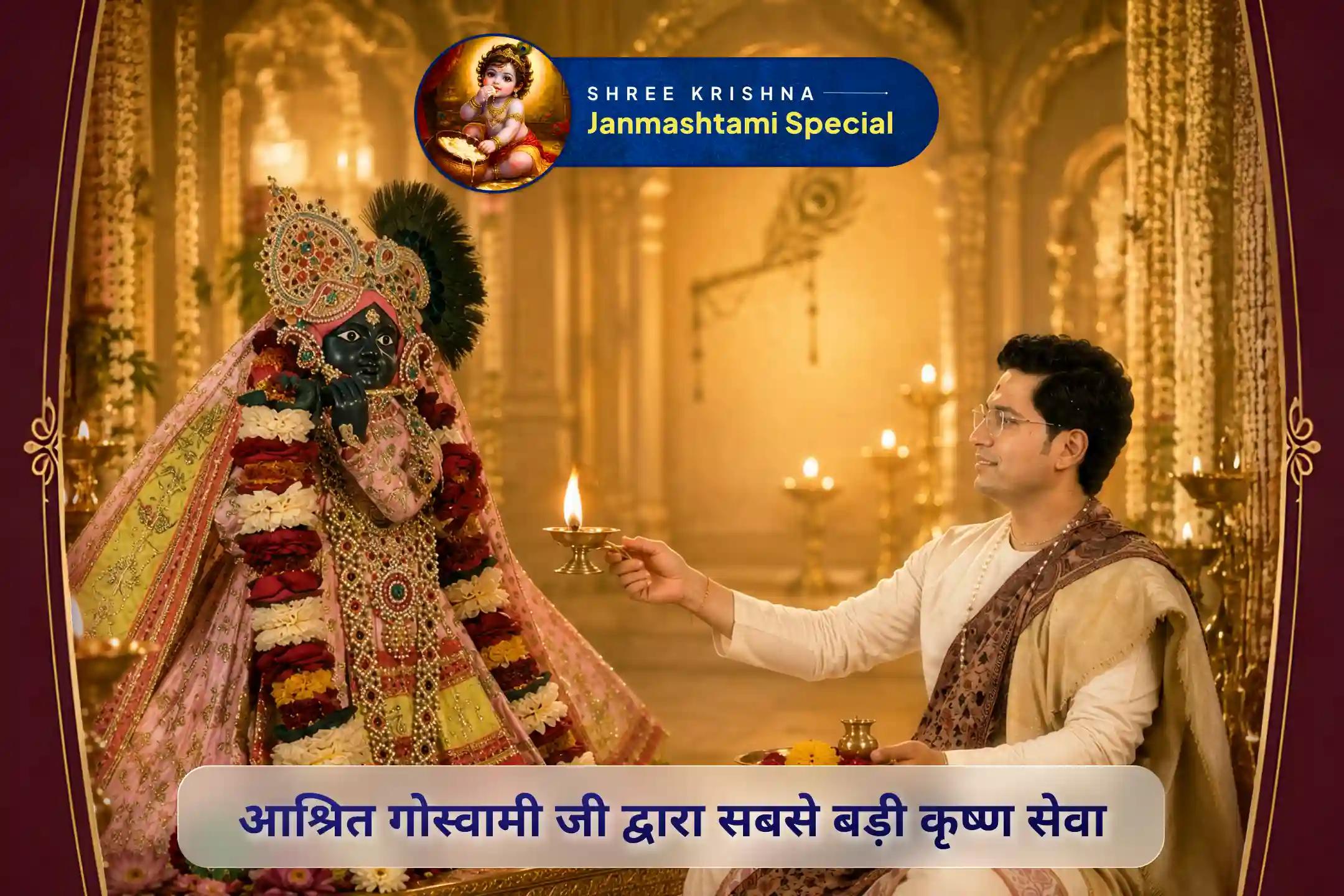 इस जन्माष्टमी, वृंदावन के समर्पित कृष्ण भक्त द्वारा अपनी प्रार्थना अर्पित करें।