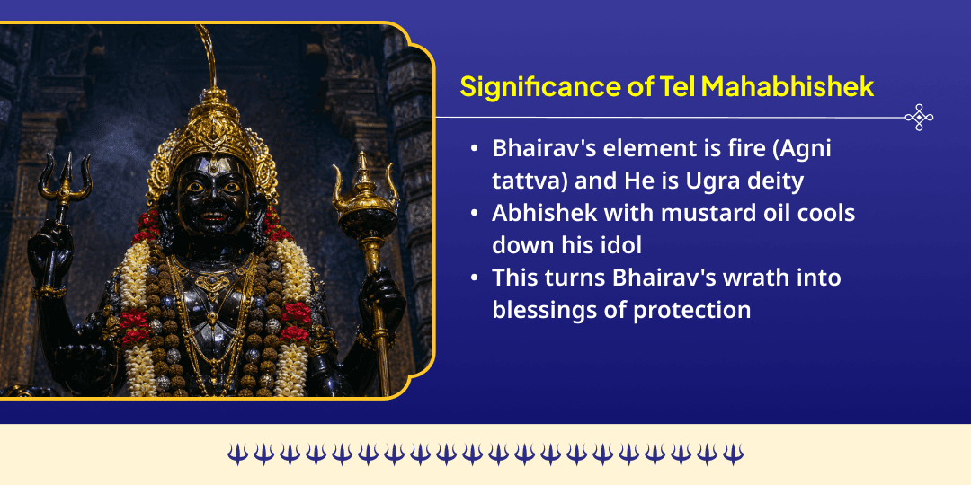 Kalashtami Bhay-Mukti Kaal Bhairav Ujjain Dandanath Tel Abhishek 