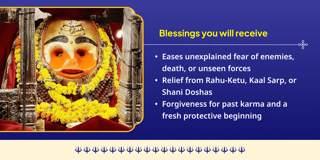 Kalashtami Bhay-Mukti Kaal Bhairav Ujjain Dandanath Tel Abhishek 