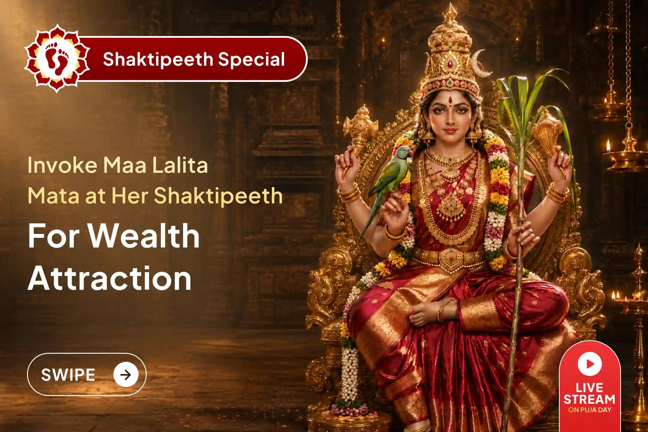  🛕 Beyond the Sangam, Prayagraj holds a Shaktipeeth steeped in Maa Lalita’s divine legacy