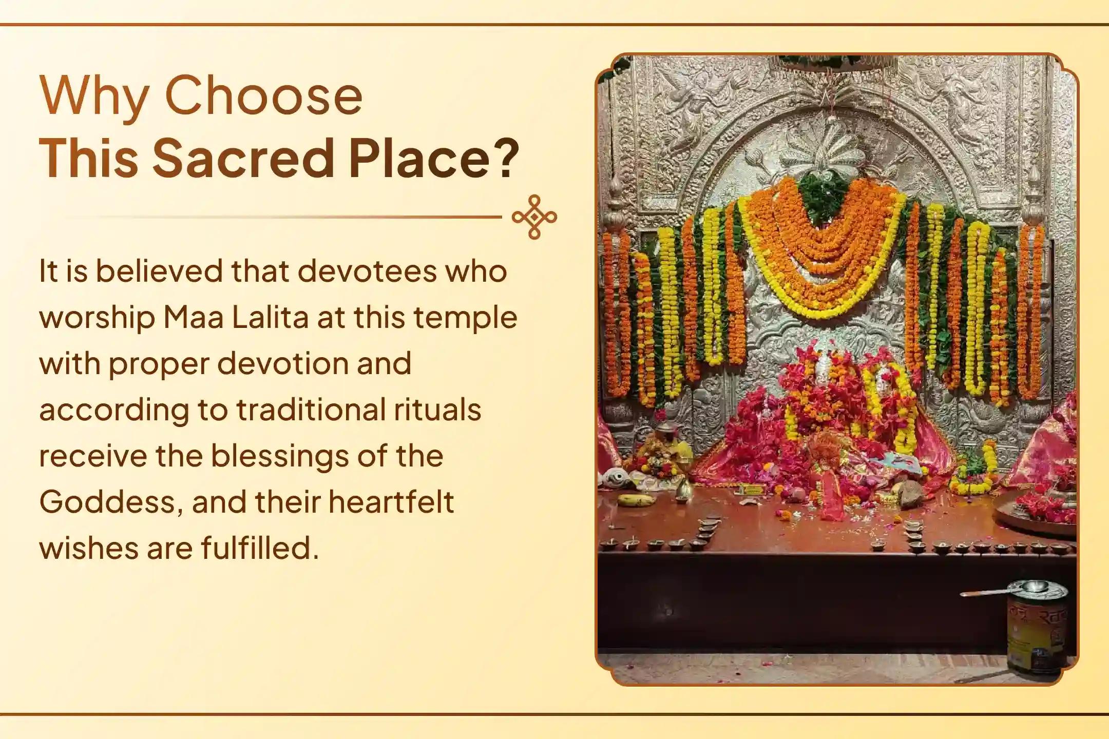  🛕 Beyond the Sangam, Prayagraj holds a Shaktipeeth steeped in Maa Lalita’s divine legacy