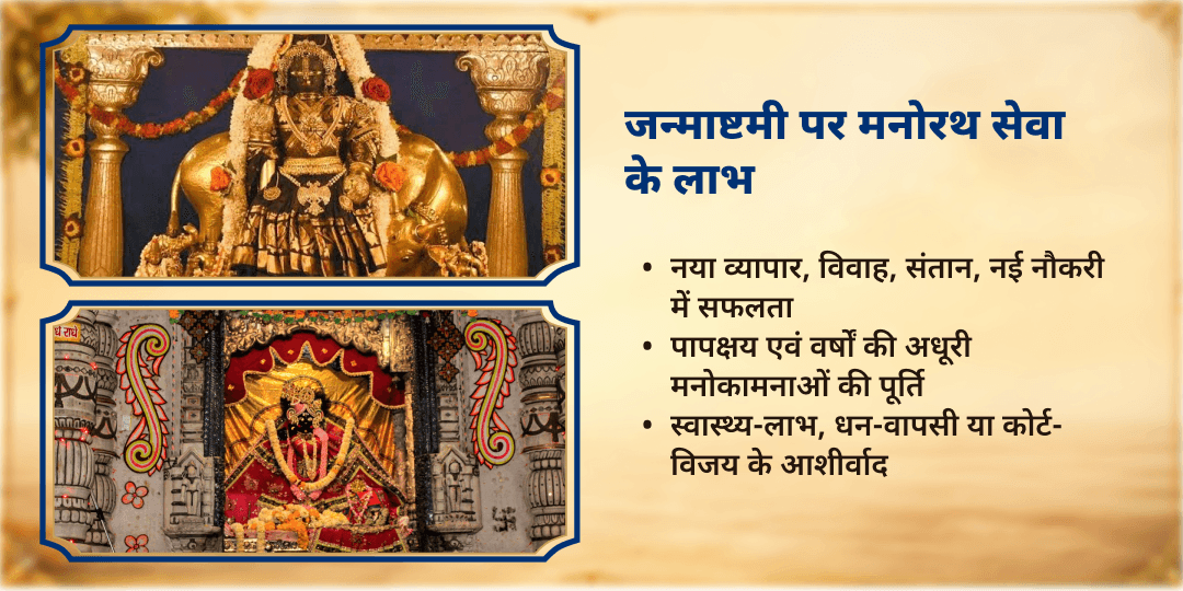 श्री कृष्ण जन्माष्टमी विशेष संपूर्ण मनोरथ सेवा
