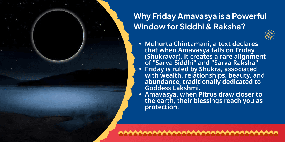 Shukra Amavasya Sarva Siddhi Sarva Raksha 5 Temples Chadhava