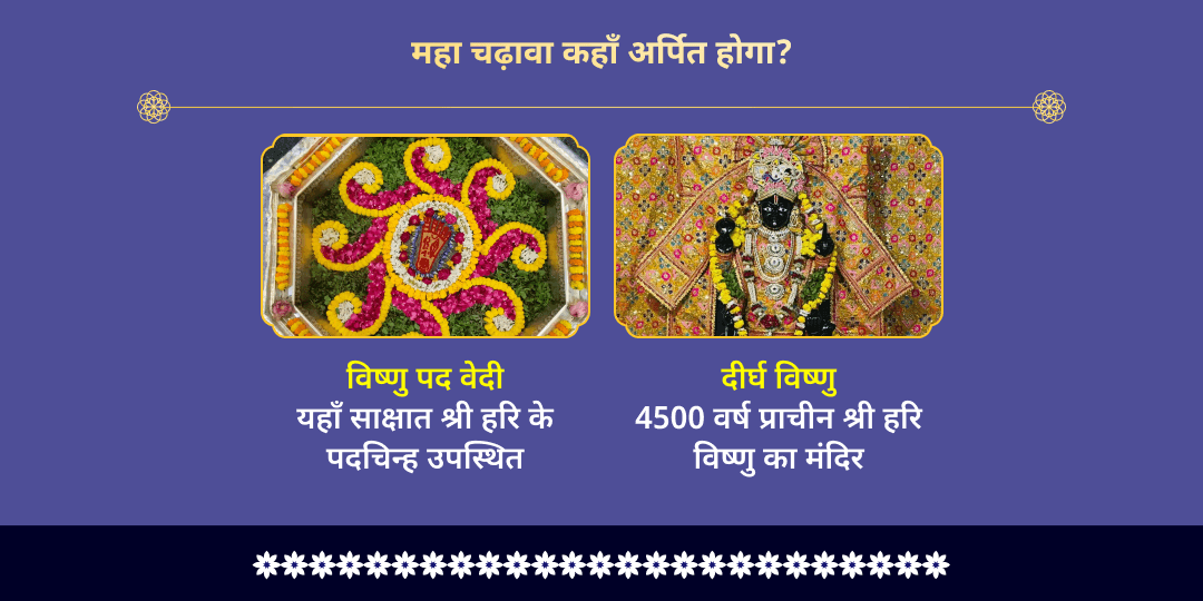 सोमवार एकादशी हरि - हर 4 मंदिर चढ़ावा