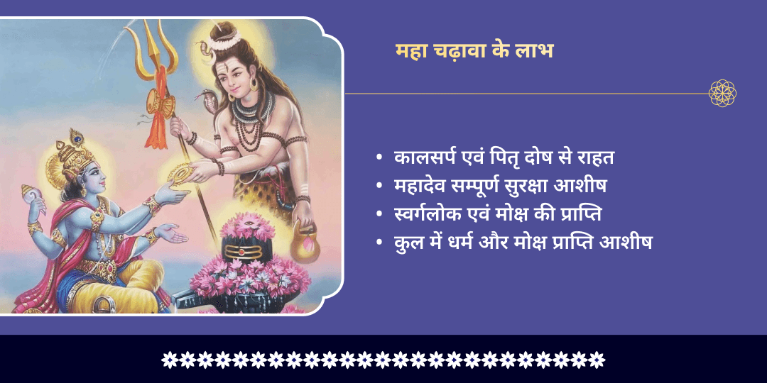 सोमवार एकादशी हरि - हर 4 मंदिर चढ़ावा