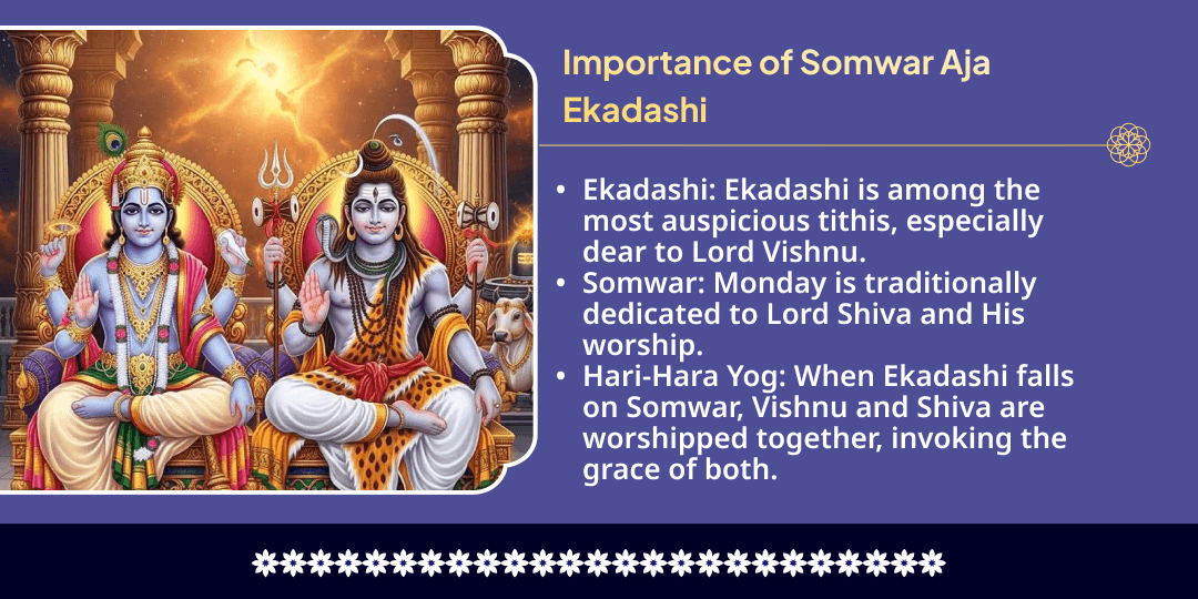 Somwar Aja Ekadashi Hari-Hara 4 Teerth Maha Chadhava