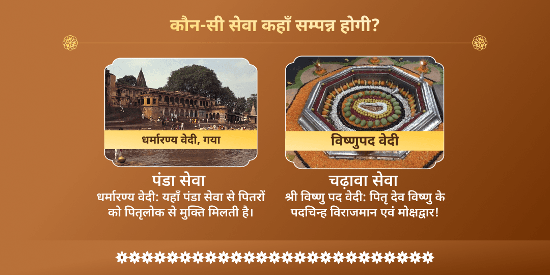पिठोरी अमावस्या पितृ शांति गया चढ़ावा एवं पंडा सेवा