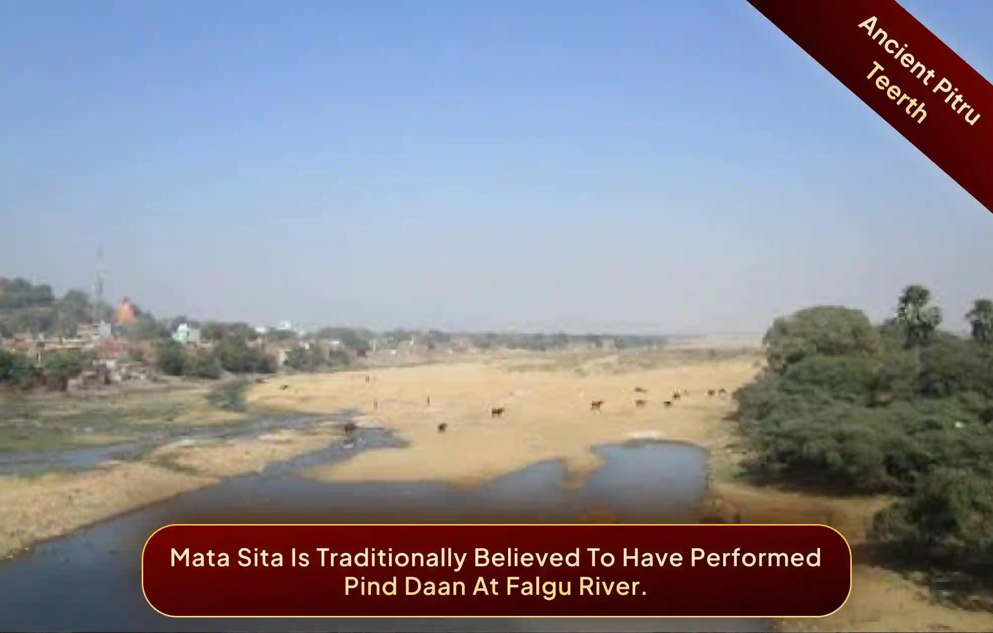 Falgu Nadi Ghat,Gaya, Bihar