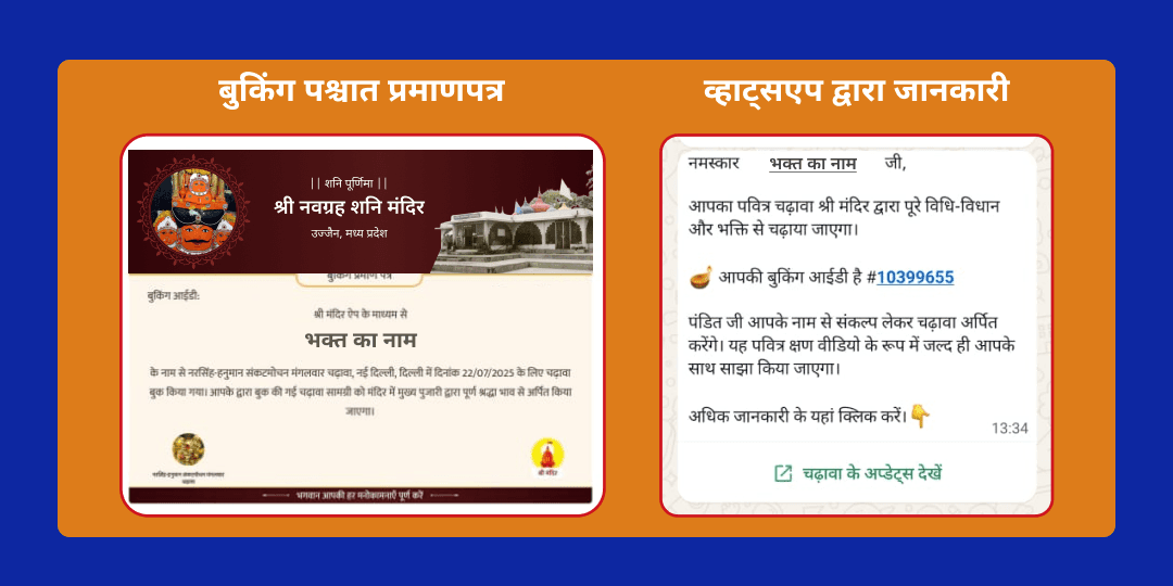 शनि पूर्णिमा शनि-हनुमान 6 मंदिर महा आराधना 
