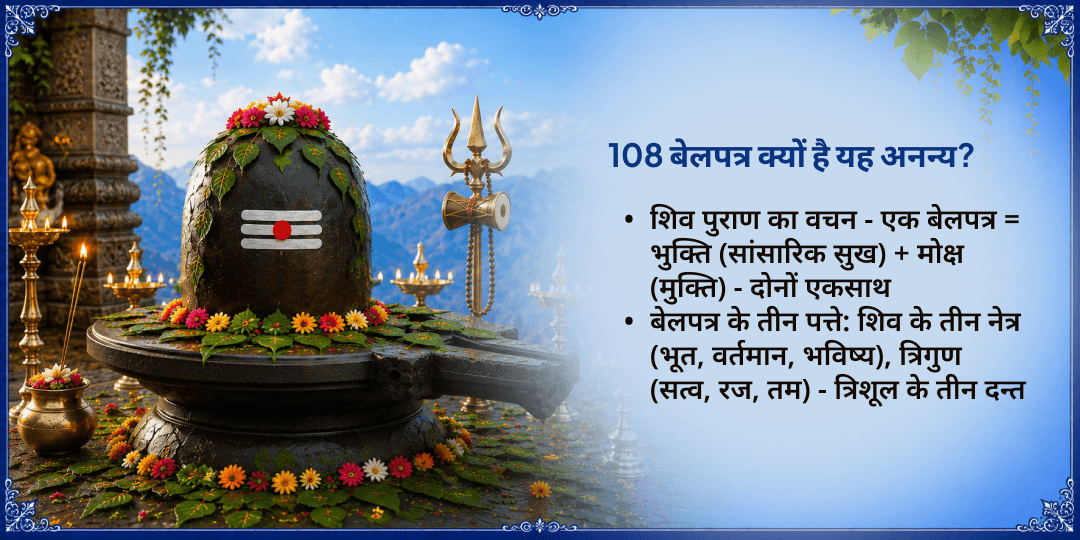 मासिक शिवरात्रि 21L महा जलाभिषेक एवं 108 बिल्वपत्र अर्पण 