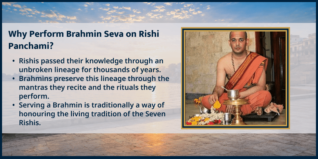 Rishi Panchami Maha Punya Prapti Haridwar Brahmin Seva