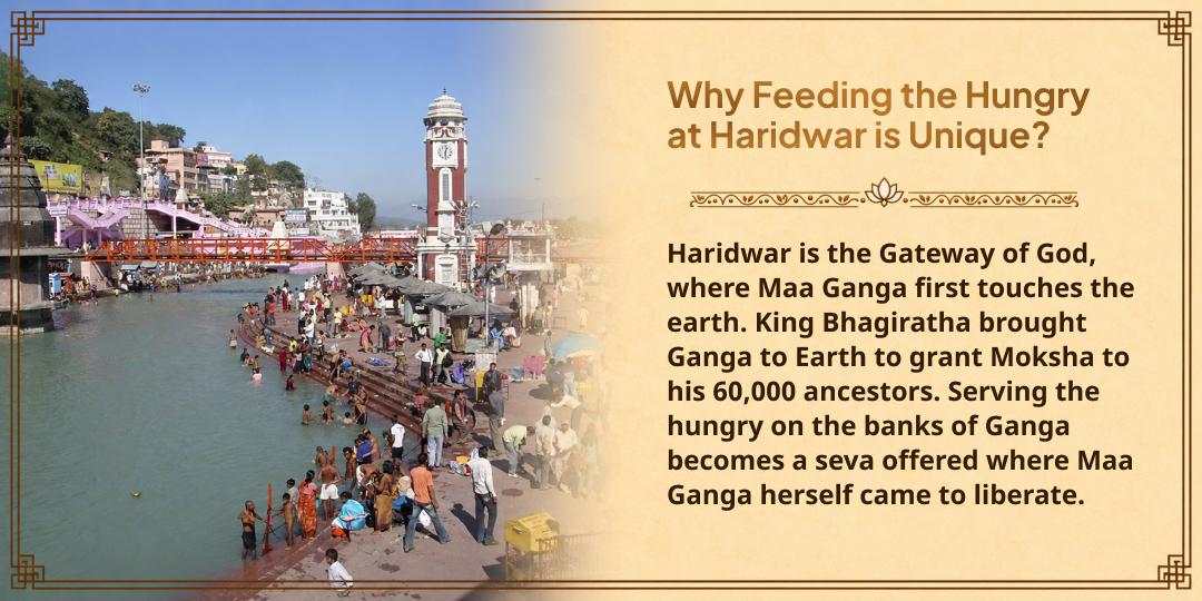 Pitru Paksha Moksha Puri Haridwar 101KG Khichdi Bhojan Seva 