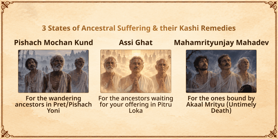 Pitru Paksha Shraddh Purnima Kashi Sampoorna Pitru Shanti Seva
